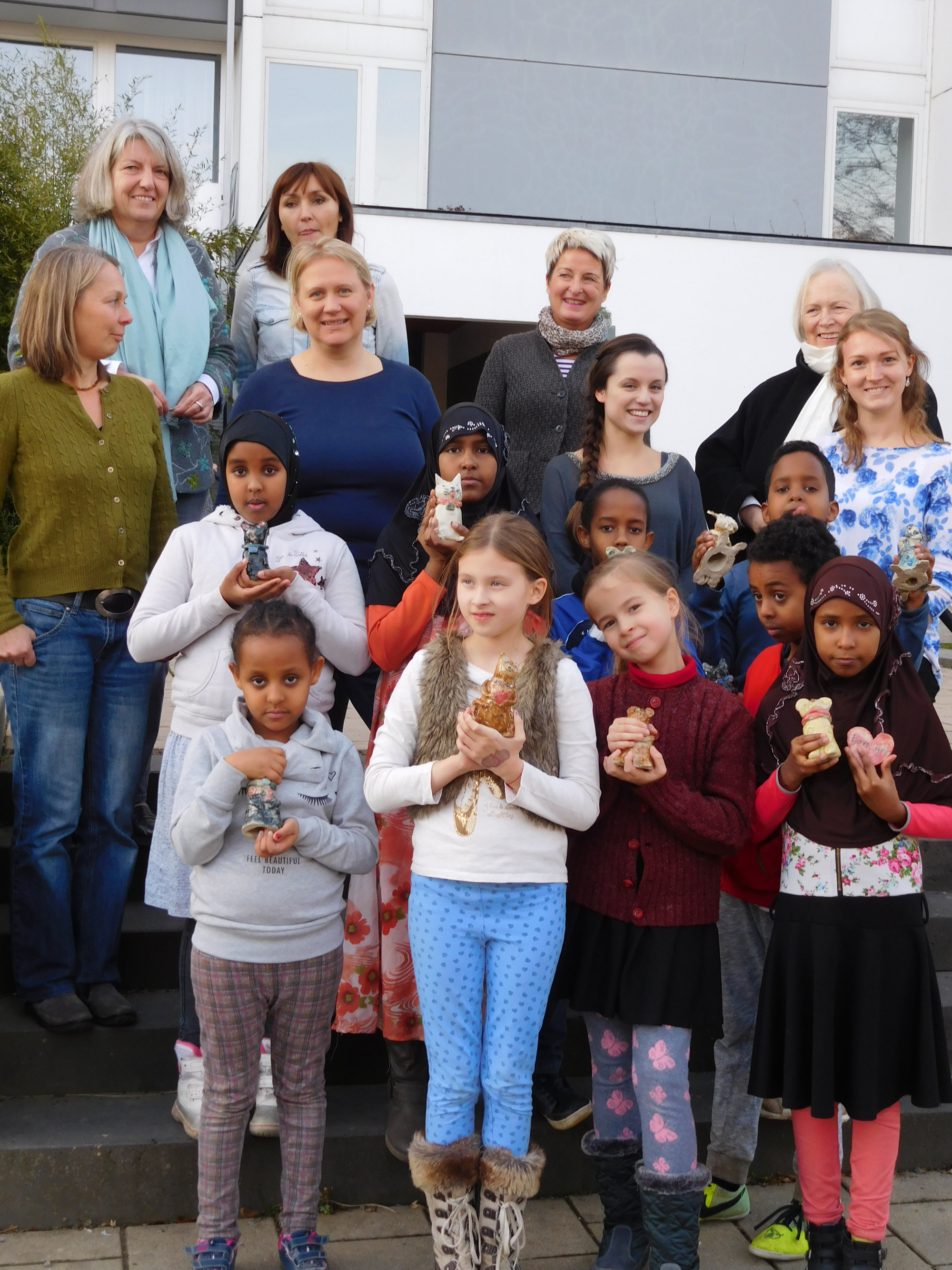 25.11.16, Pressetermin Keramikprojekt Familientreff