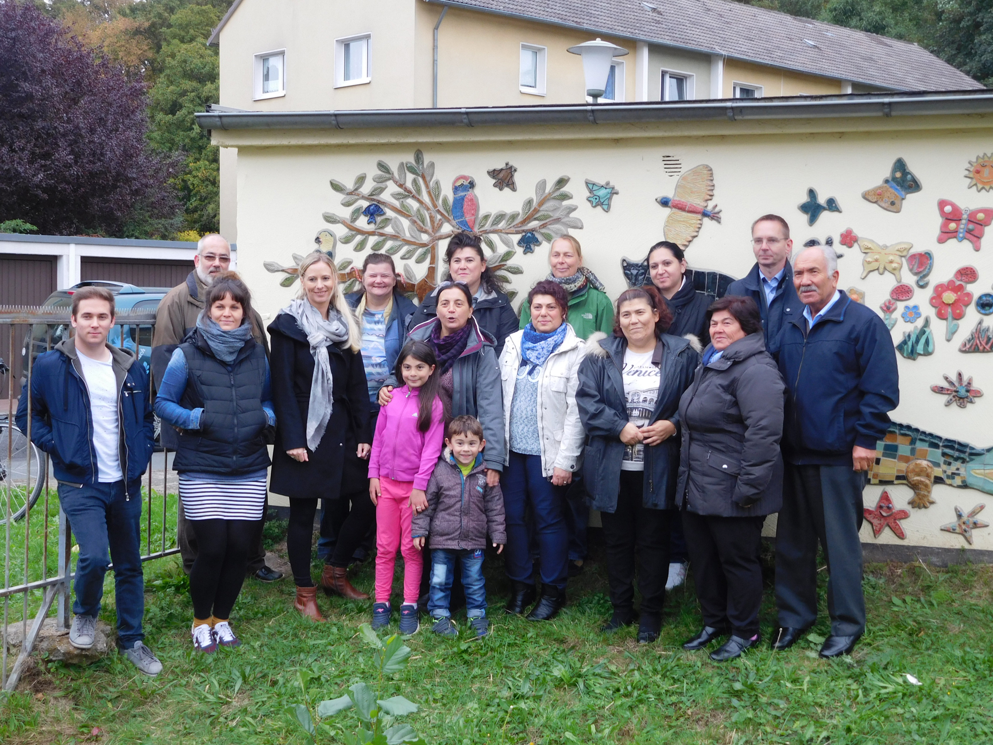 Keramikgestaltung Heinrich-Pierson-Straße - Stadtumbau West