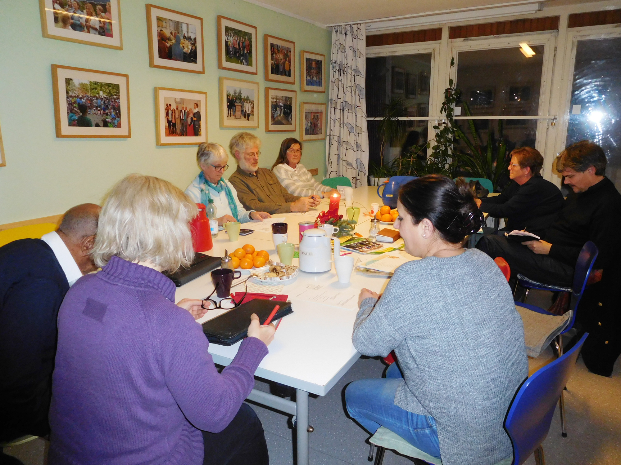 1.12.2016 - Sitzung der lokalen Koordinationsgruppe OberzwehrenSitzung der lokalen Koordinationsgruppe Oberzwehren