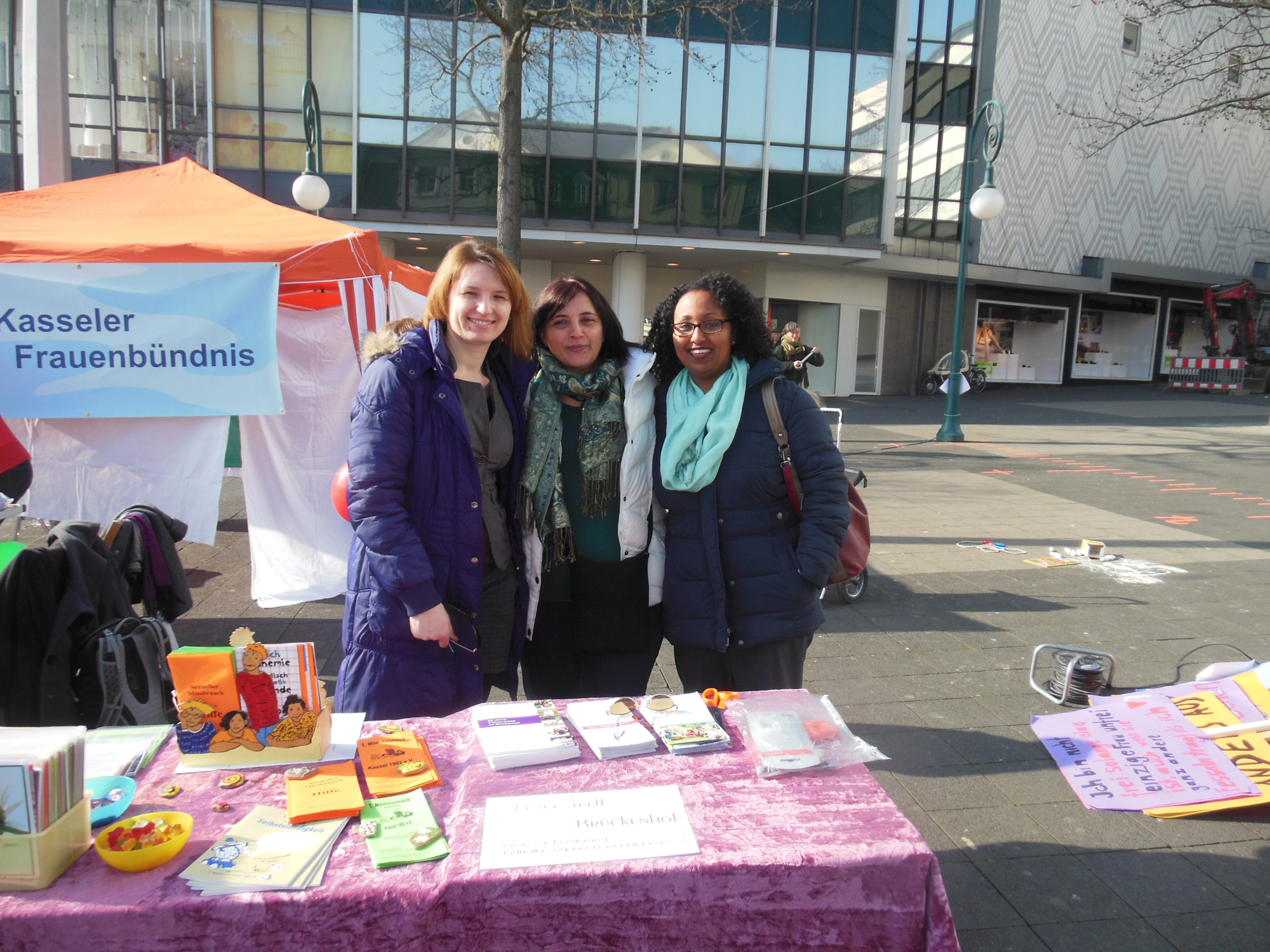 8. Maerz, Internationaler Frauentag Friedrichsplatz