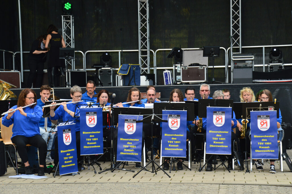 Blasorchester TSV Oberzwehren Auftritt  am 13.09.2019