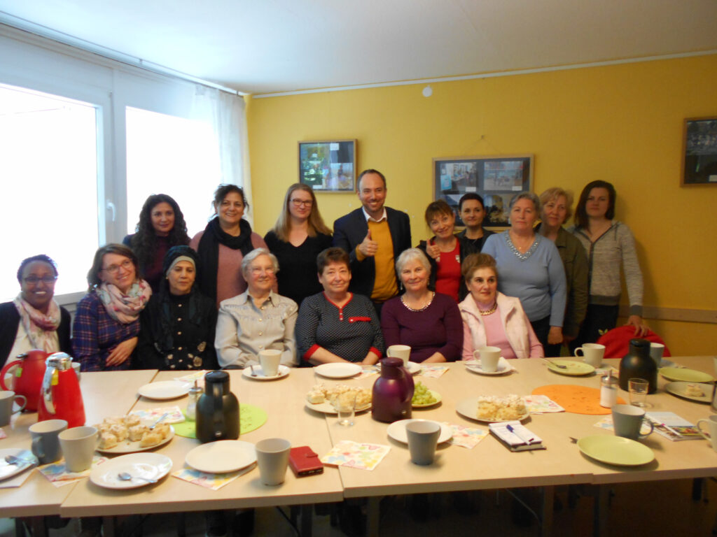 Europawahlvorbereitung Besuch Sergej Lagodisnky Grüne April