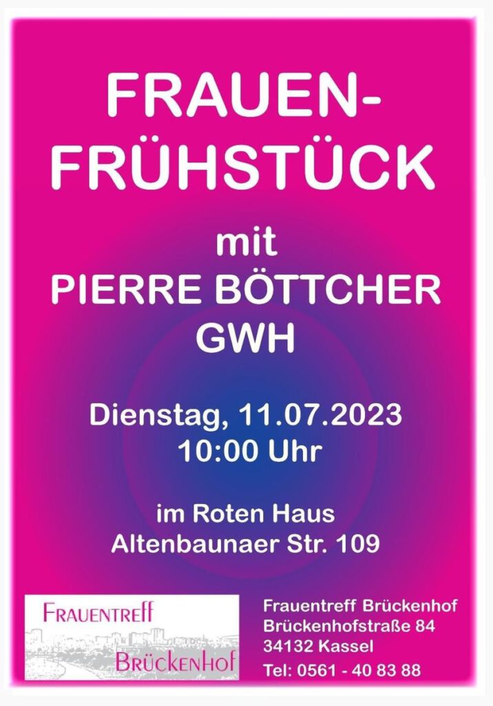 Frauenfrühstück mit Pierre Böttchen GWH