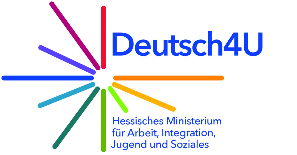Deutschkurse gefördert von Deutsch4U Hessisches Ministerium für Arbeit, Integration, Jugend und Soziales