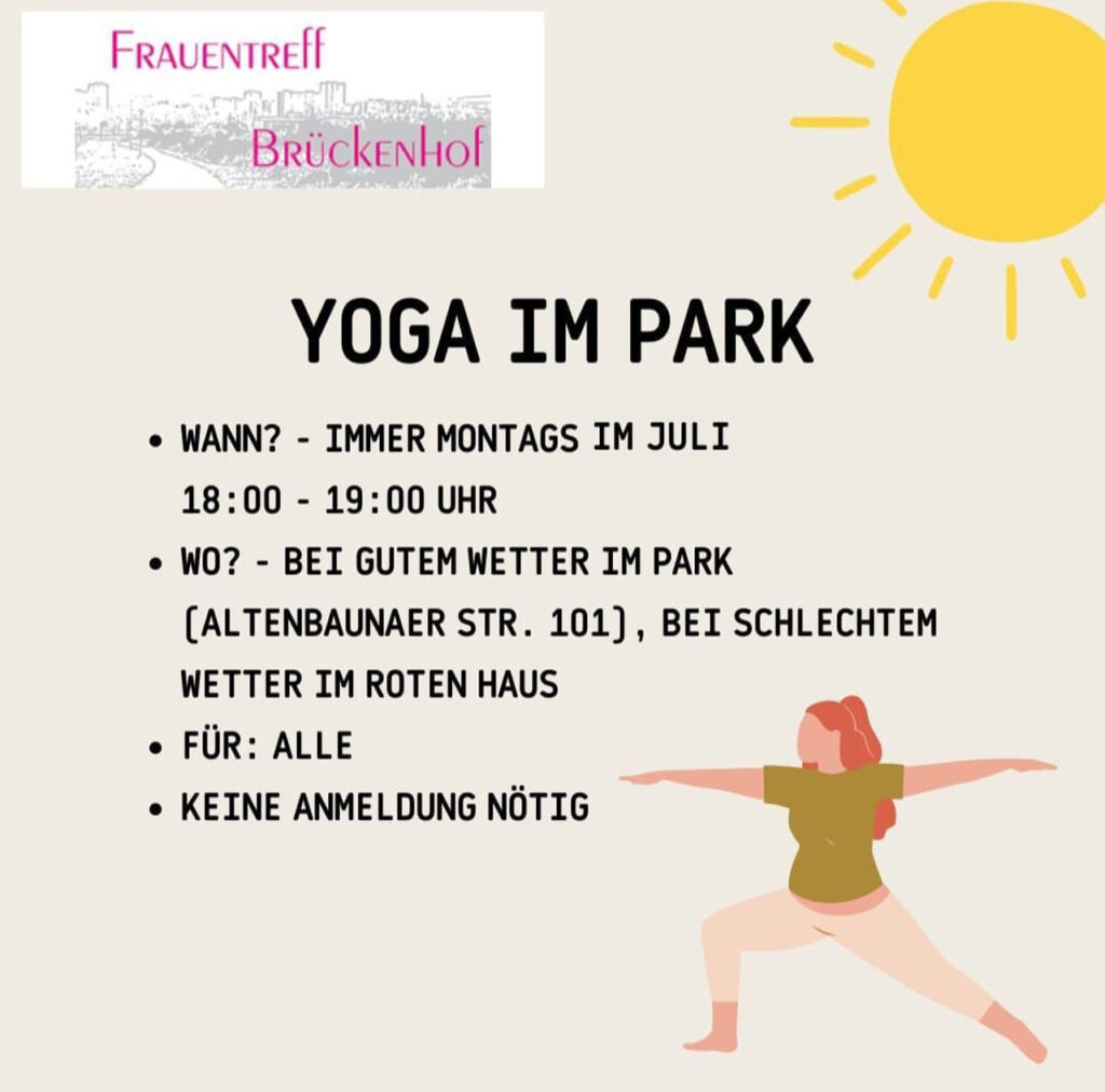 Yoga im Park