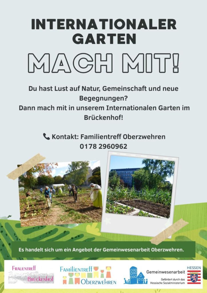 Internationaler-Garten - Mach mit!