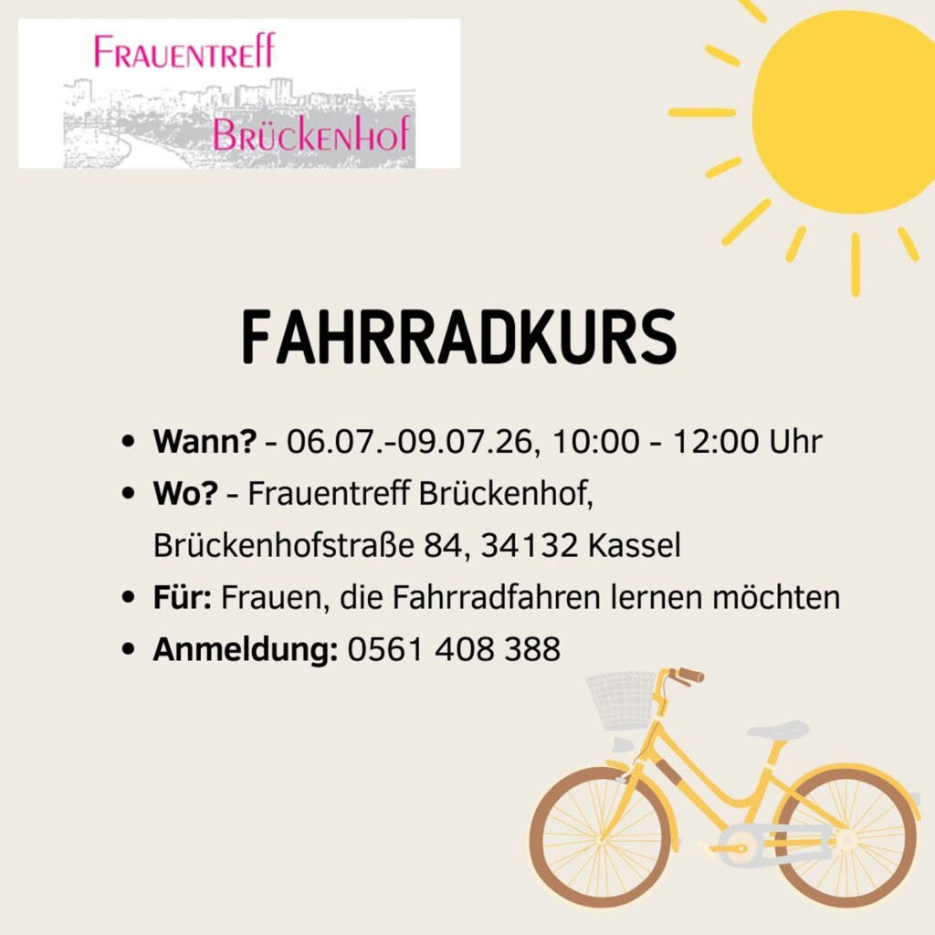 Fahrradkurs für Frauen