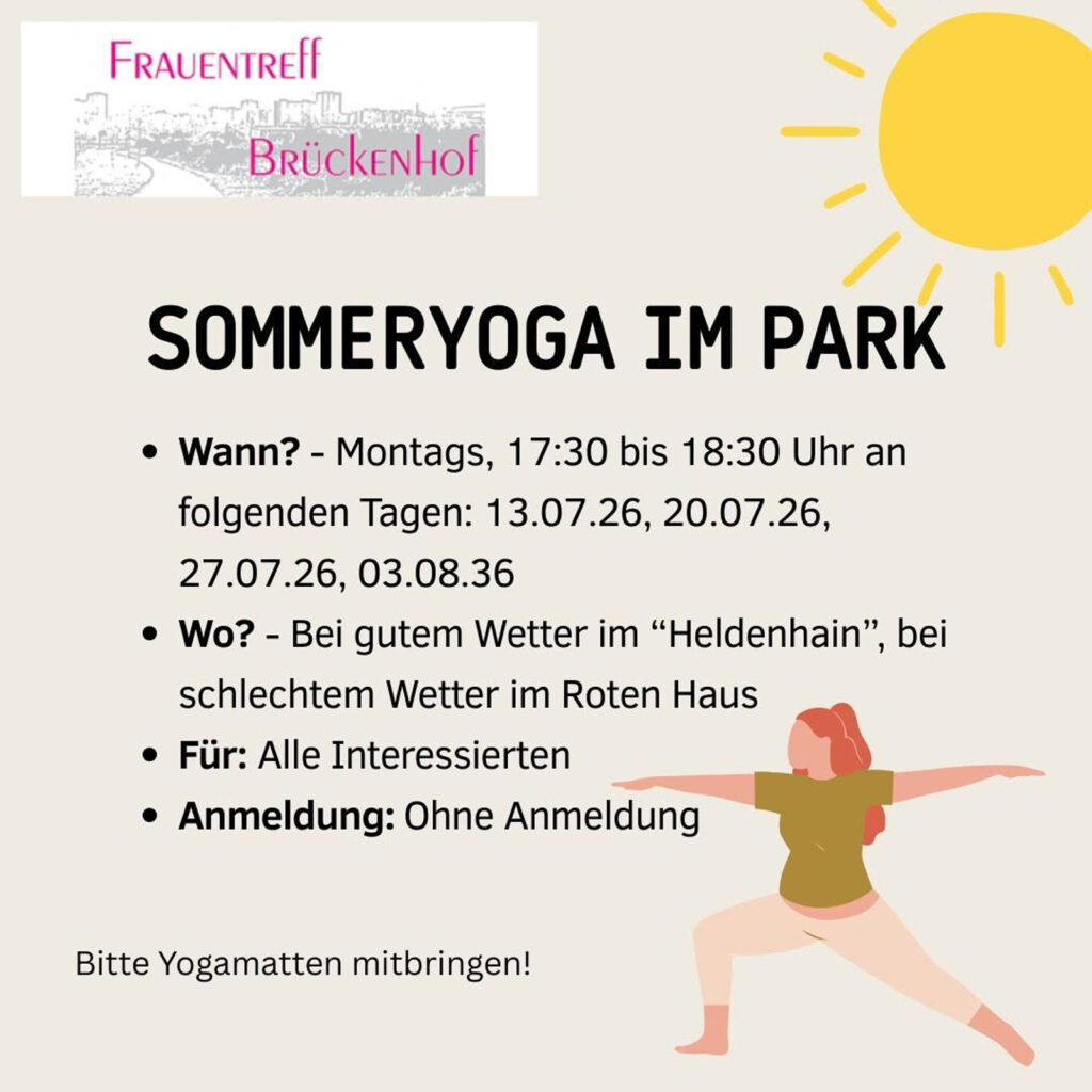 Sommeryoga im Park